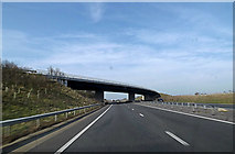 TL3559 : A428 St.Neots Road & St.Neots Road Bridge by Geographer