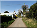 TM1058 : Church Lane, Earl Stonham by Geographer