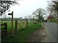 TM2652 : New Footpath Sign And Gate by Keith Evans