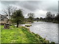 NY1230 : River Derwent near Jennings Brewery by David Dixon