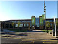 SU9850 : Austin Pearce Building on Stag Hill Campus at The University of Surrey by Geographer