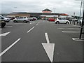 SJ0279 : Sainsbury's supermarket Rhyl by Steve  Fareham