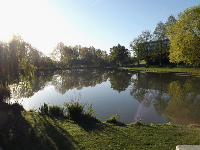 The Lake in the early morning sunshine