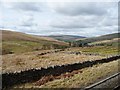 SD7784 : Dilapidated drystone wall, Dent Head by Christine Johnstone