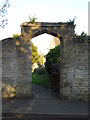 TF1205 : Gateway to St. Botolph's Church, Helpston by Paul Bryan