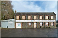 NT4935 : The former Castle Warehouse building in Galashiels by Walter Baxter