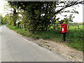 TM4396 : Hall Road & Hall Road Postbox by Geographer