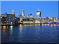 TQ3280 : City of London twilight with Vintners Place by David Hawgood