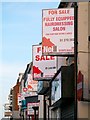 J5081 : 'For Sale' and 'To Let' signs, Bangor by Rossographer