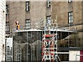 SJ8397 : Roof construction at Library Walk by Gerald England