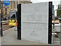 SJ8397 : Temporary War Memorial, St Peter's Square by David Dixon