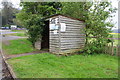 SK8133 : Bus stop shelter on Woolsthorpe Road by Roger Templeman