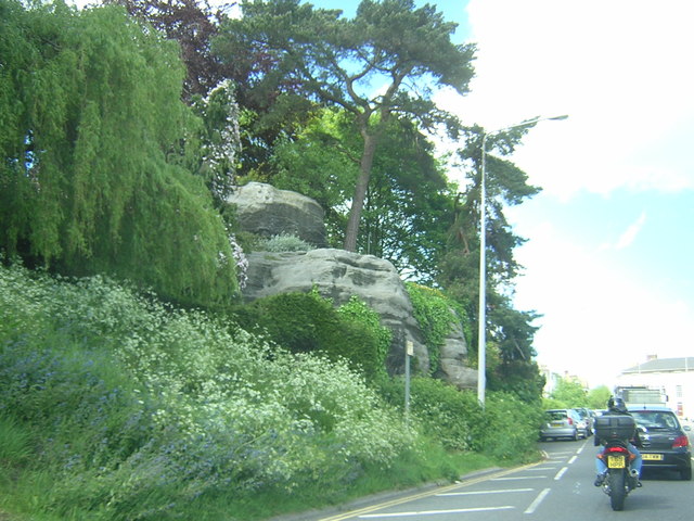 Rocks beside London Road, Royal Tunbridge Wells