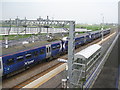 NS9067 : ScotRail train at Blackridge by M J Richardson