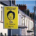 J5081 : 'Alliance' election poster, Bangor by Rossographer