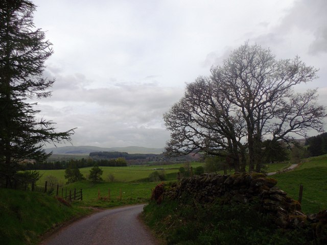 A bend in the Old Military Road