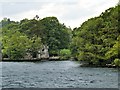 NY3701 : The Double Boathouse at Wray Castle by David Dixon