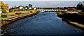 M2925 : Galway City - Salmon Weir across River Corrib by Suzanne Mischyshyn