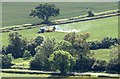 SO7740 : Crop spraying in Little Malvern by Bob Embleton