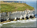 TA2372 : Chalk Cliffs, North Landing Flamborough by Scott Robinson