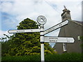 NT5571 : East Lothian County Council Fingerposts : Morham Loanhead by Richard West