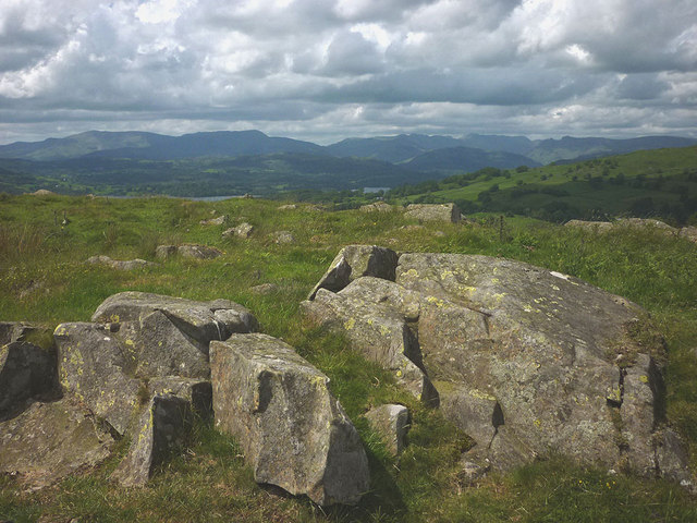 The summit of Point 275m