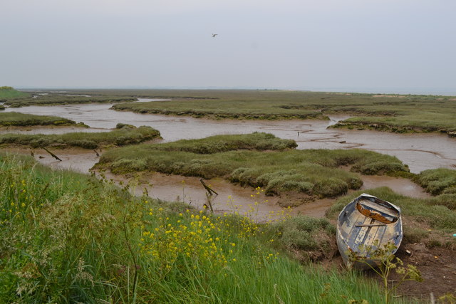 View Of The Mud Flats