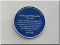 SJ8594 : Commemorative Plaque, Chancellors Hotel by Bob Harvey