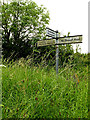 TM0959 : Roadsign on Chapple Lane by Geographer