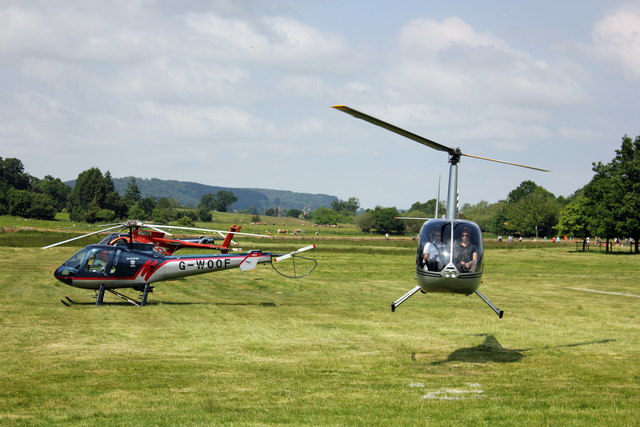 Helicopter Rides at Cholmondeley