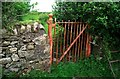 J3452 : BWC gate near Ballynahinch by Rossographer