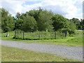 SK2503 : Old mine shaft at Pooley Country Park by Alan Murray-Rust