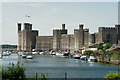 SH4762 : Caernarfon Castle by Peter Trimming