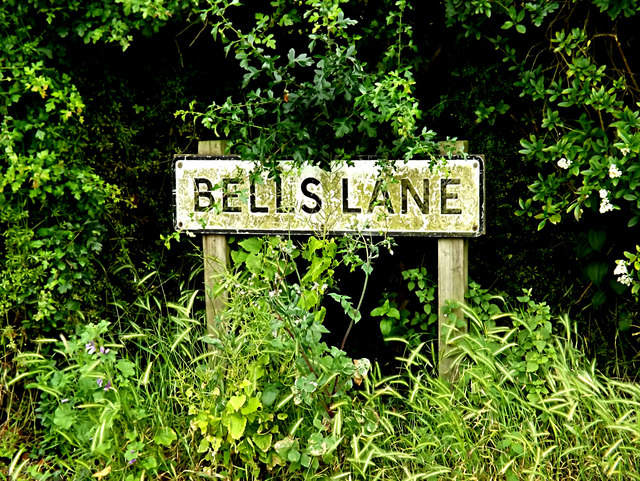 Bells Lane sign