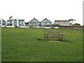 SY6981 : Bench at Furzy Cliff near Weymouth by Malc McDonald