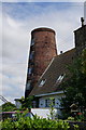 SK9483 : Former Windmill on Long Lane, Ingham by Ian S