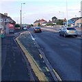 ST3090 : Malpas Road bus stop and shelter, Newport by Jaggery