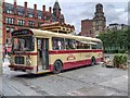 SJ8397 : Rum Bus at Great Northern Square by David Dixon