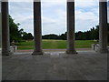 TQ1478 : Looking through the portico of Osterley House by Marathon