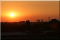 SU5886 : Sunset at Didcot by Bill Nicholls