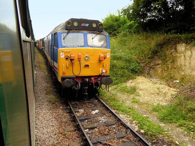 Mid-Hants Railway Sidings at Ropley