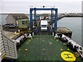 HY6528 : Loading The Ferry At Stronsay by Rude Health 