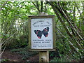 TQ7314 : Powdermills Trust sign at the Car Park in Powdermills Wood by PAUL FARMER