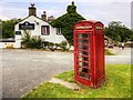 SD9050 : Telephone Box at The Cross Keys by David Dixon