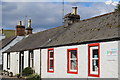 NX7790 : Chapel Street, Moniaive by Leslie Barrie