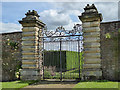 SE7169 : Gates, Castle Howard, Yorkshire by Christine Matthews