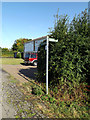 TL0652 : Bridleway sign off Wentworth Drive by Geographer