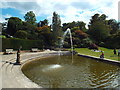 TQ4745 : Pond and fountain, Hever Castle by Malc McDonald