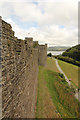 SH7877 : Conwy Town Walls by Richard Croft