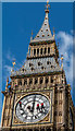 TQ3079 : Cleaning the Clock Face, "Big Ben", Elizabeth Tower, Palace of Westminster by Christine Matthews